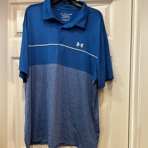 Under Armour Blue Polo Shirt